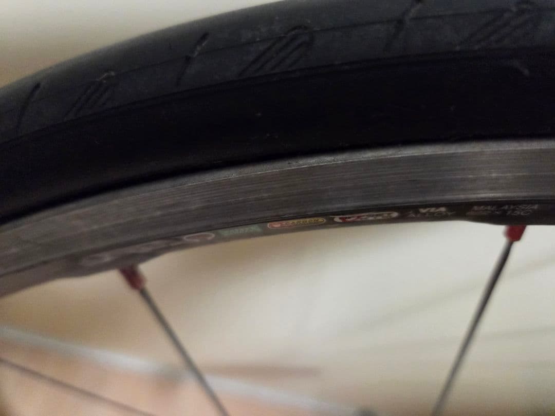 Shimano WH-RS80-C24-CLリアホイール スプロケット、タイヤ付