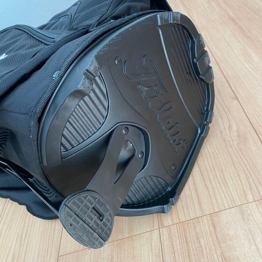 【極美品】Titleist タイトリスト ゴルフ キャディバッグ スタンド付き