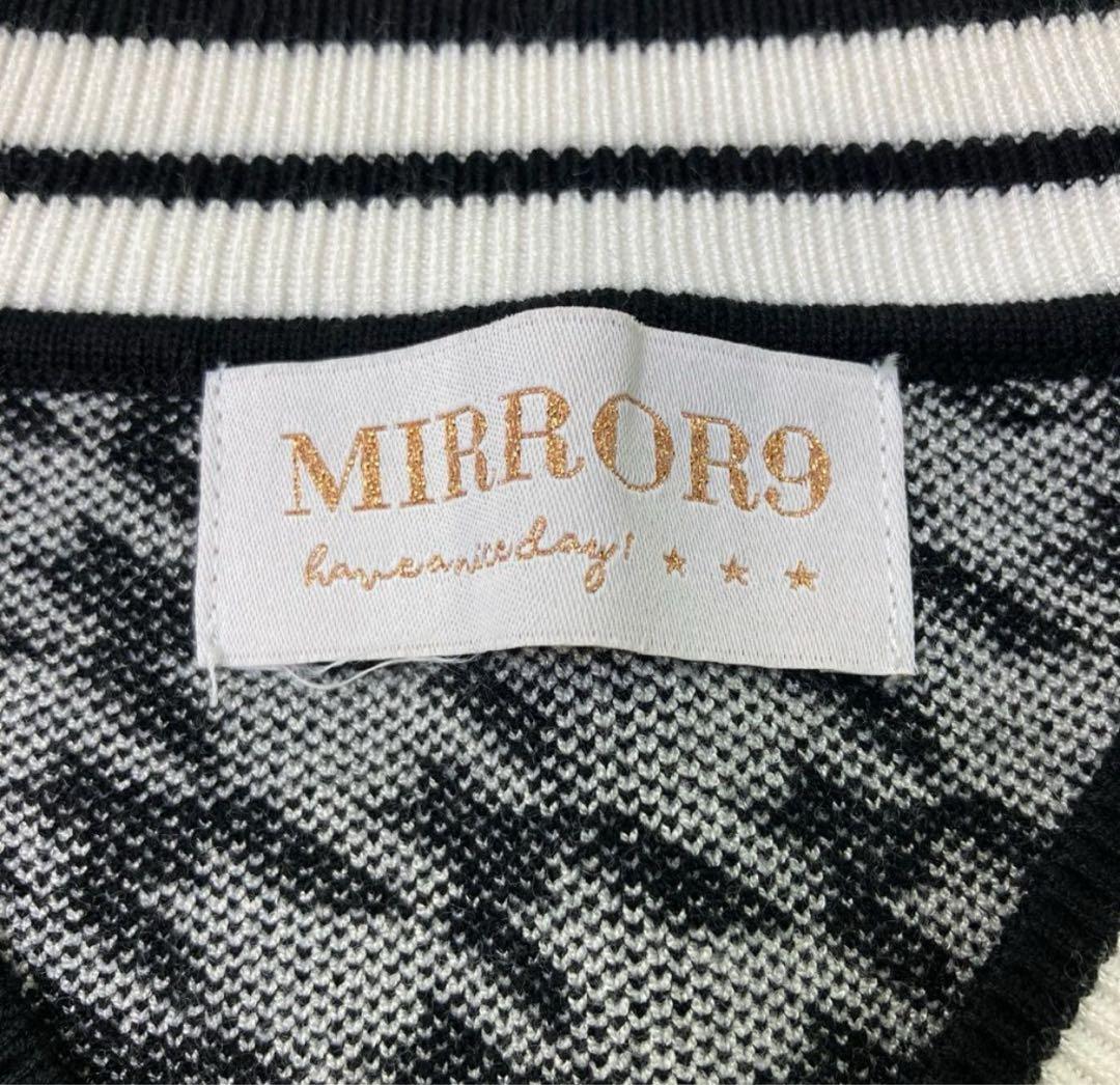 MIRROR9 ミラーナイン　ニットベスト