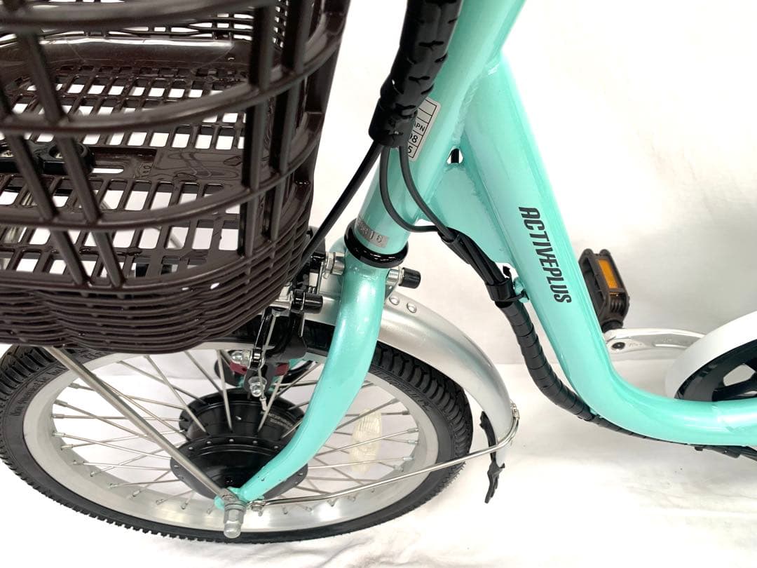 【即乘】送料無料 電動アシスト三輪自転車 5.8Ah 18-16インチ動作確認済