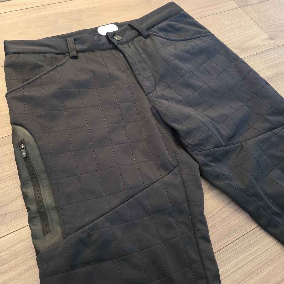 new balance golf スクエアキルト 防風ロングパンツ 4（M）