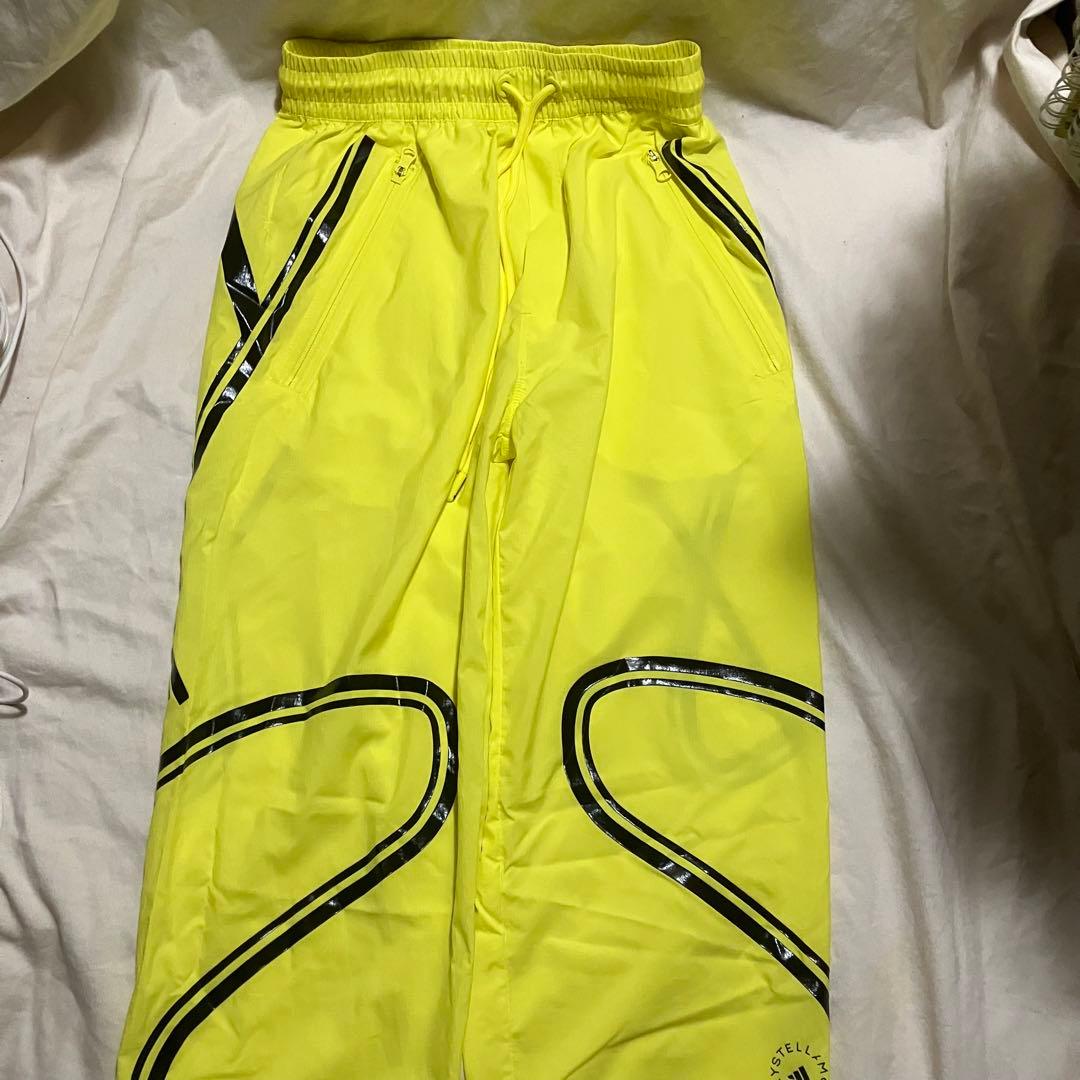 StellaMccaartnev蛍光イエロージャージパンツレディースLサイズ