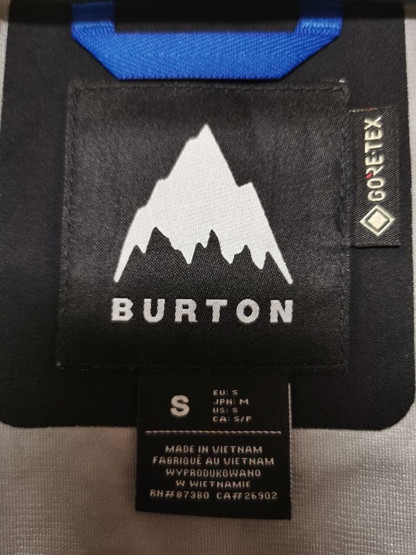 BURTON GORE-TEX スノーボード ジャケット ビブパンツ