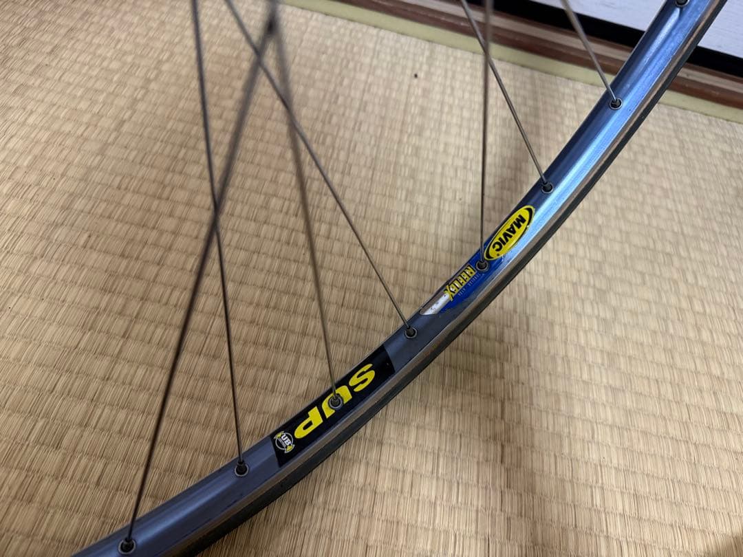 Dura ace 7700 Sugino テンションディスク　ホイールセット