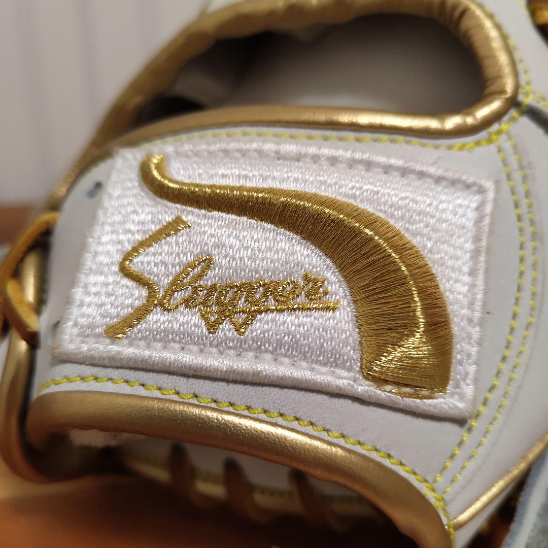 久保田スラッガー 軟式 グローブ オーダー 内野手 ホワイト 限定 野球