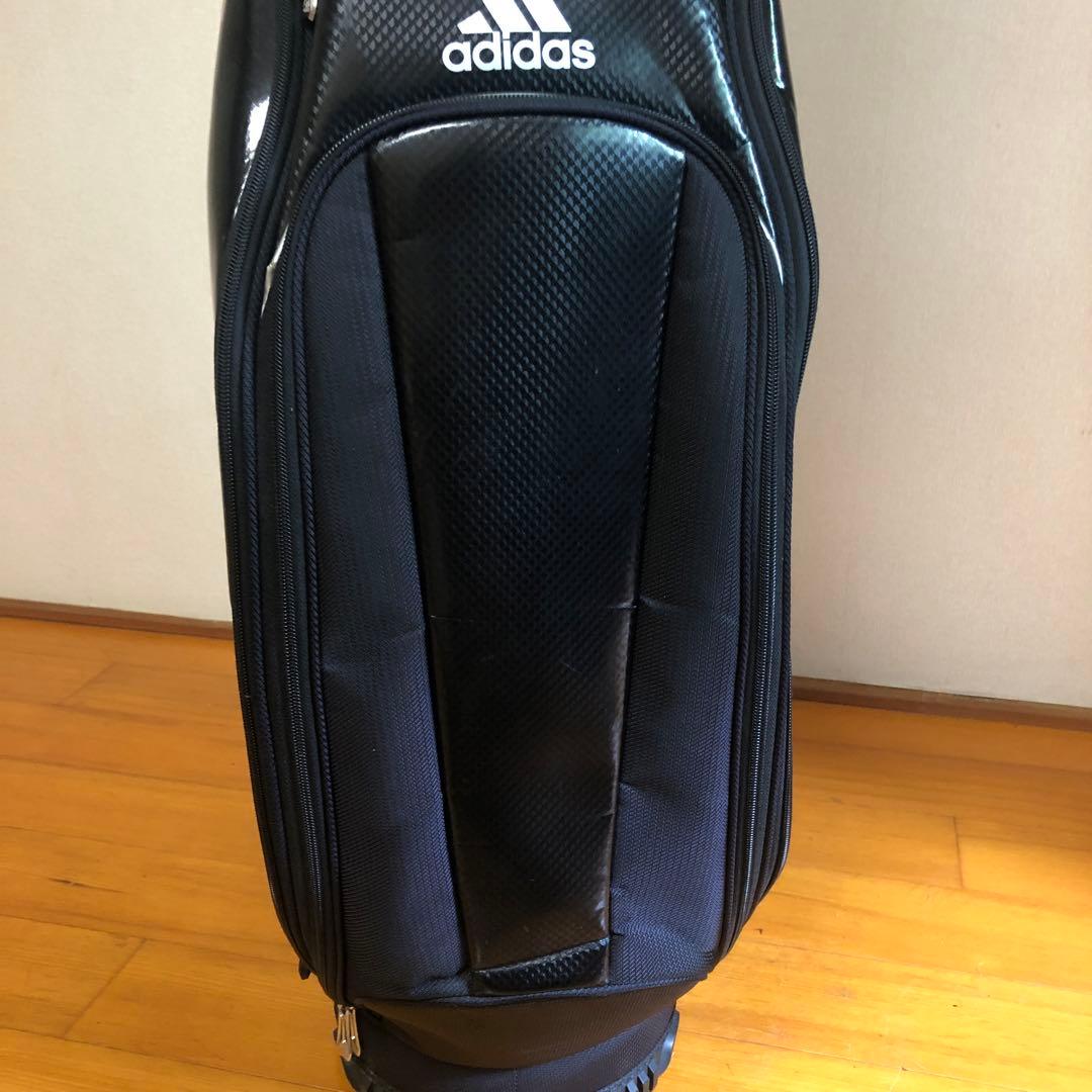 アディダスadidas キャディバッグ ブラック フード付き