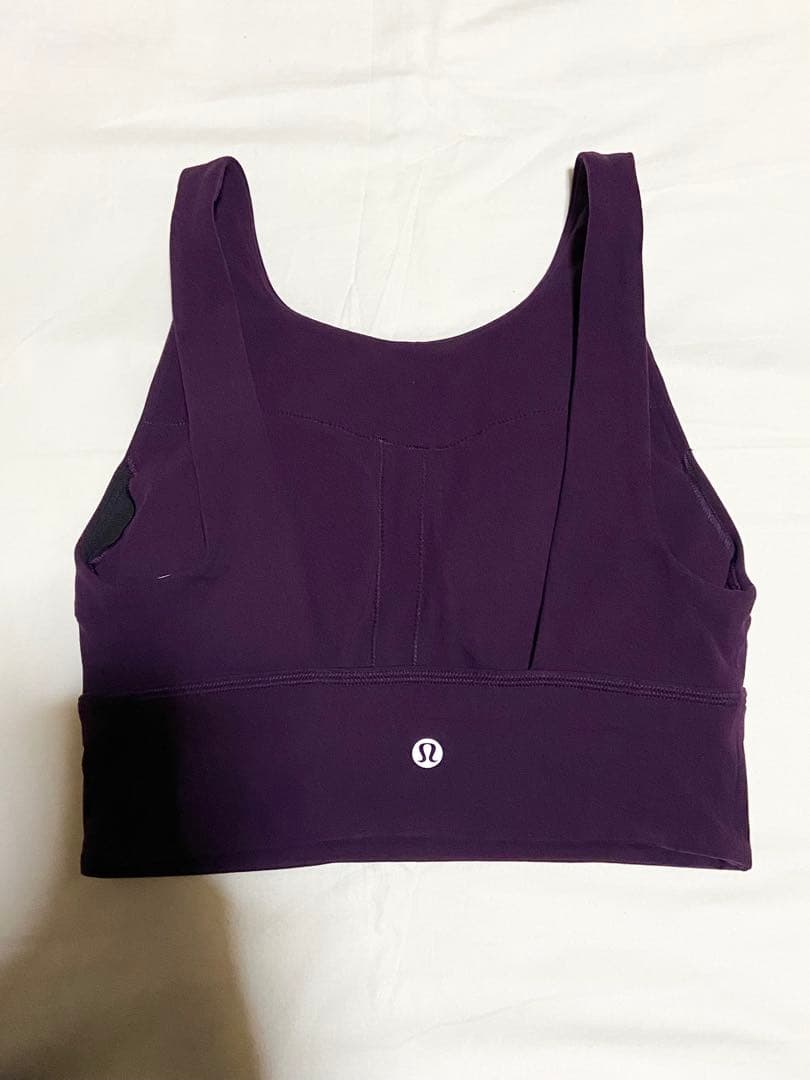 Lululemon パープル ヨガウェア　トップス