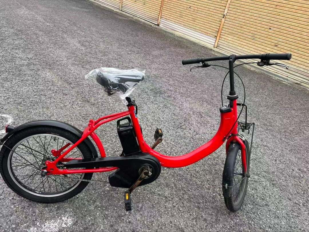 606 Panasonic 電動アシスト自転車 20インチ 8AH 整備済