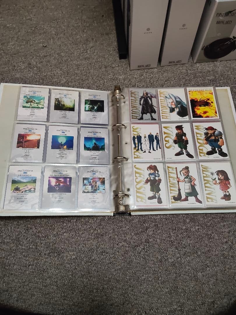 FF7　カードダスはフルコンプリート　カードダスマスターズは当選以外フルコン