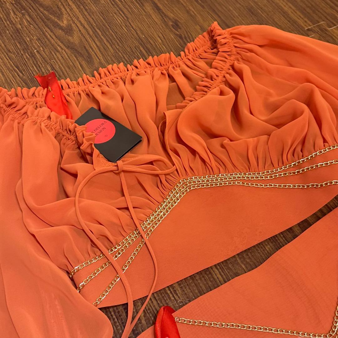Alex Delora Design Jasmin suit オレンジ