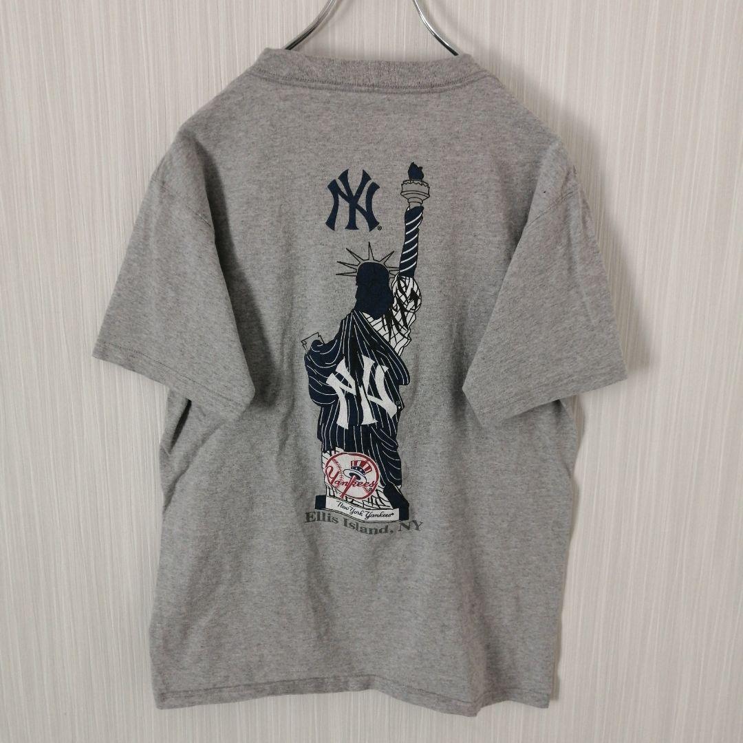 majestic　Tシャツ　半袖　ニューヨークヤンキース　自由の女神