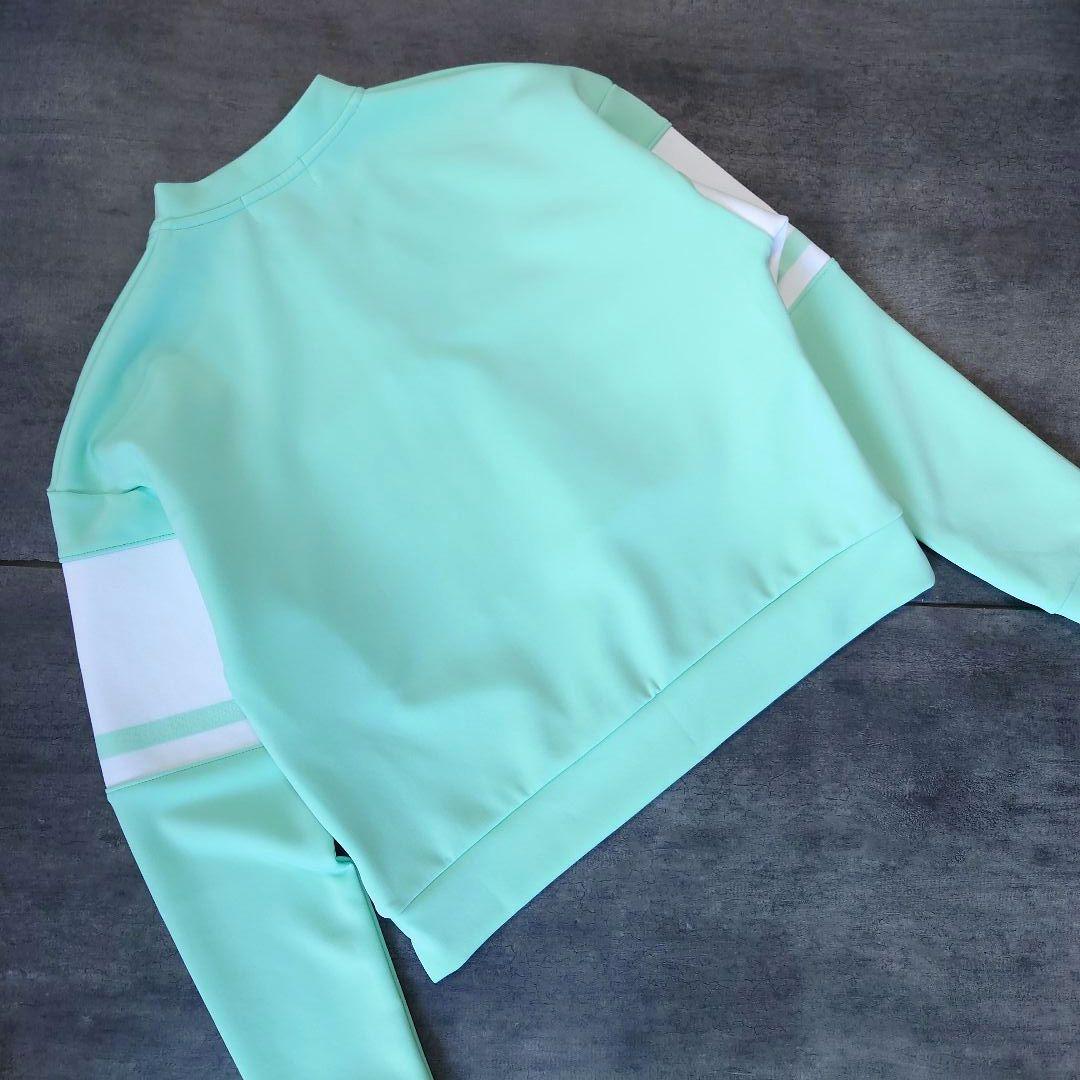 極美品 JUN&ROPE' GOLF ダンボールニット セットアップ ミント