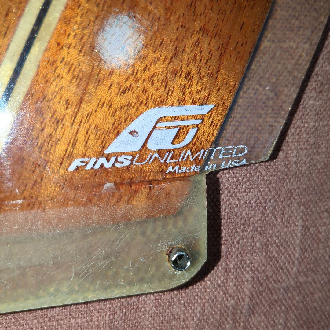 Dfin finsunlimited VELZY コアウッド　シングルフィン