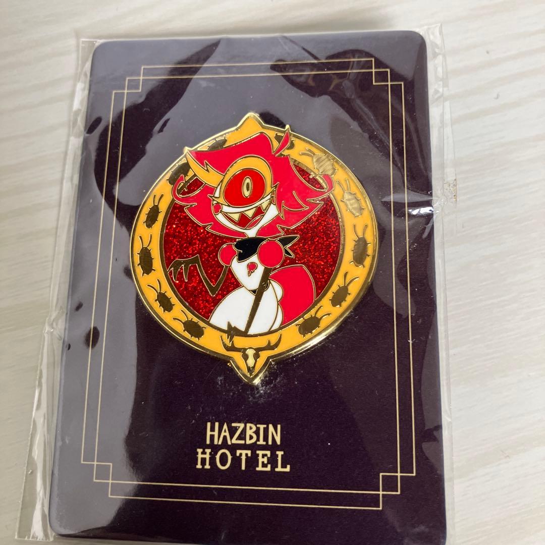 ハズビンホテル　HazbinHotel アラスター　ハスク　ニフティ　ピンバッジ