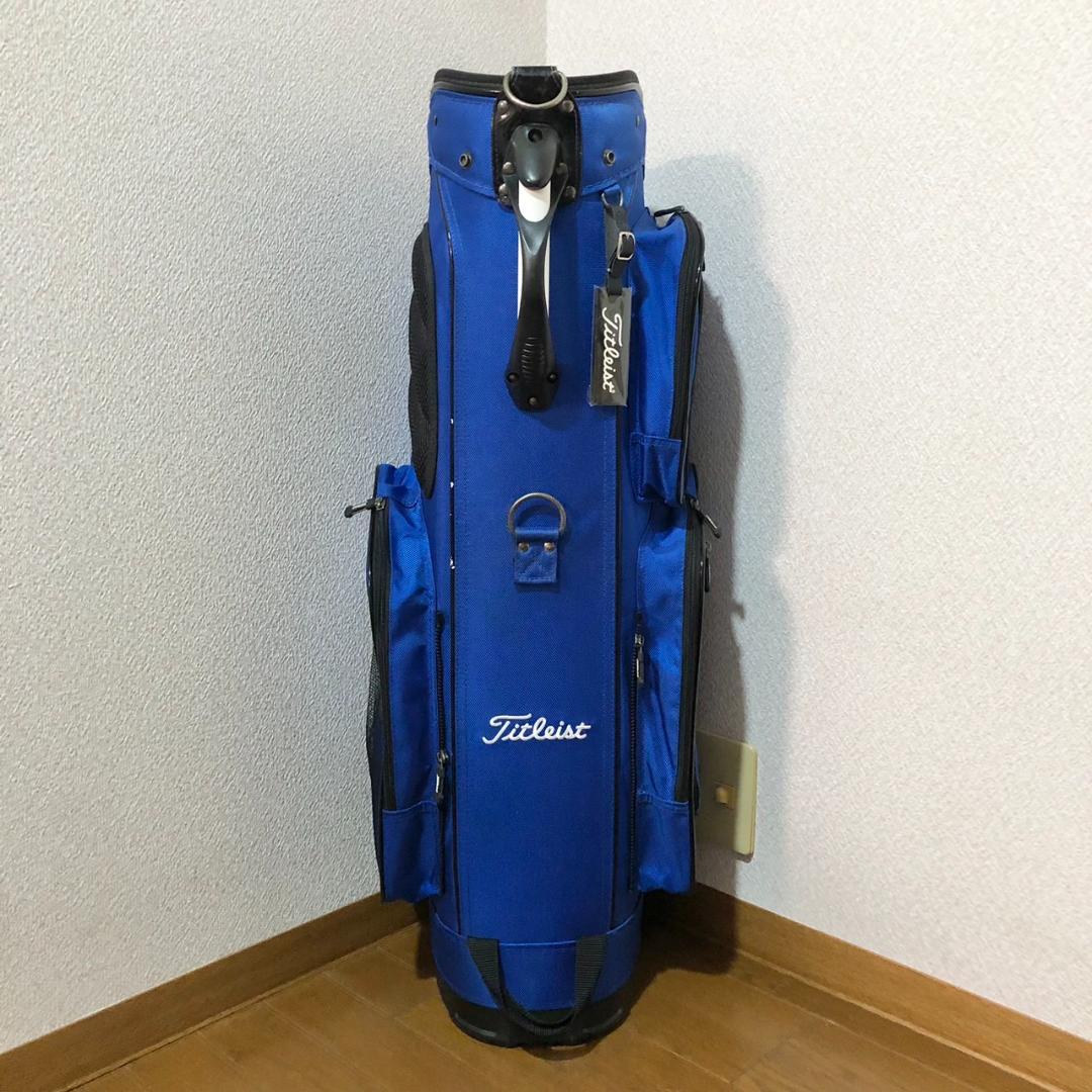 【希少】 Titleist タイトリスト ゴルフ キャディバッグ 脱着式ポーチ
