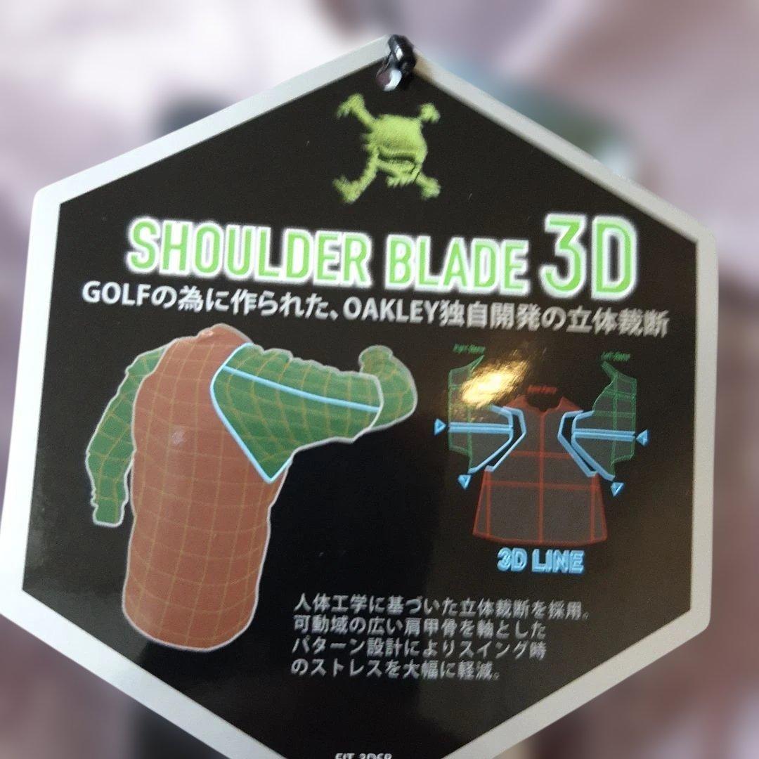 新品　オークリーゴルフ　メンズ　4WAYストレッチシャツ　スカルシリーズ