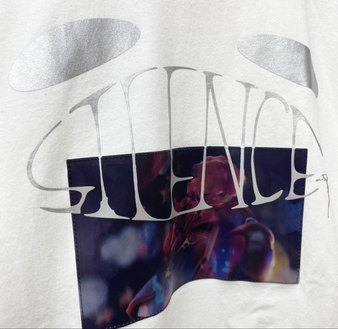【M】新品Logo Layered T-shirt SIlENCE white