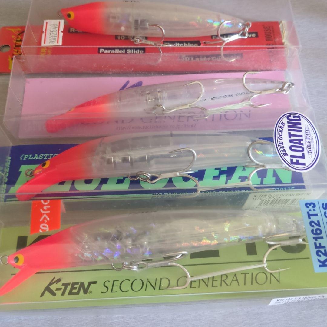 K2F162 T3 クリアHG 他ピンクヘッド ルアー
