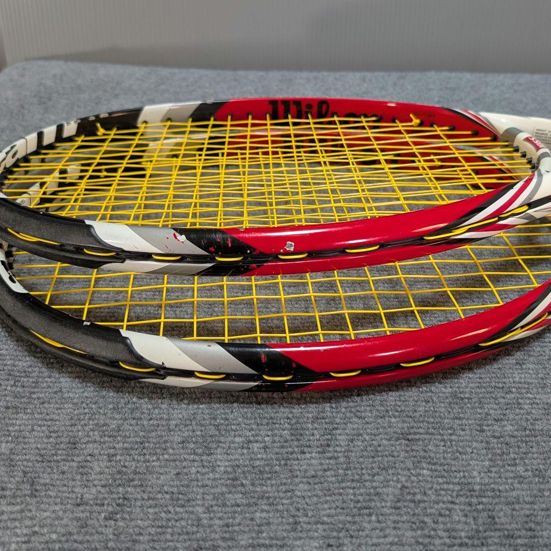 人気 Wilson STEAM105S G1 2本セット 硬式テニスラケット