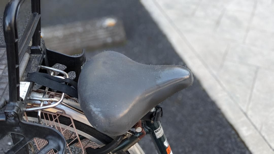 【はる】【直接引取限定】【動作確認済み】子乗せ自転車　チャイルドシート
