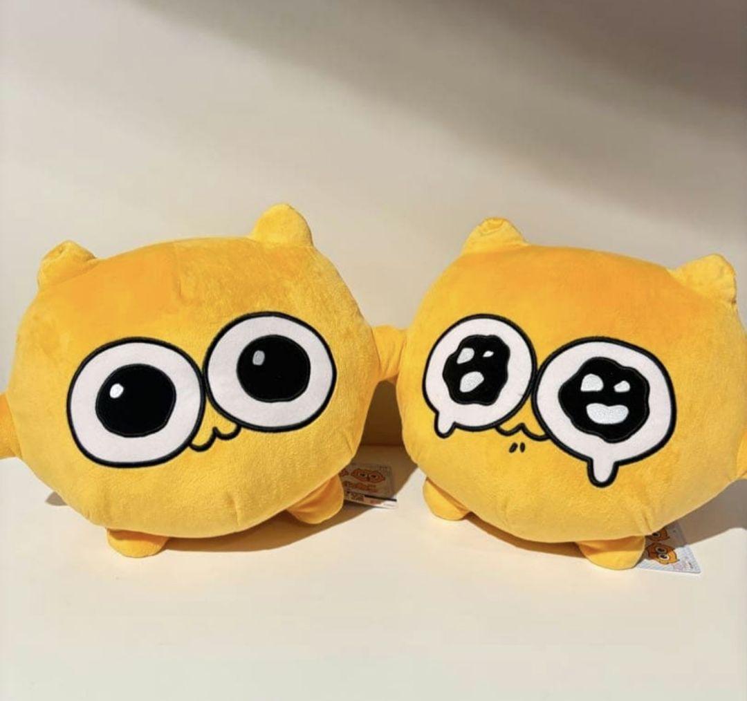 うんたねこ　BIGぬいぐるみ　ふつう　かなしい