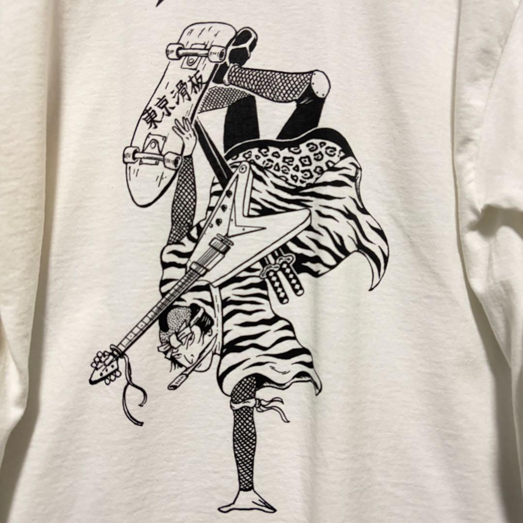 トウキョースケート　ロンT オールドスケート　長袖　Tシャツ スケボー