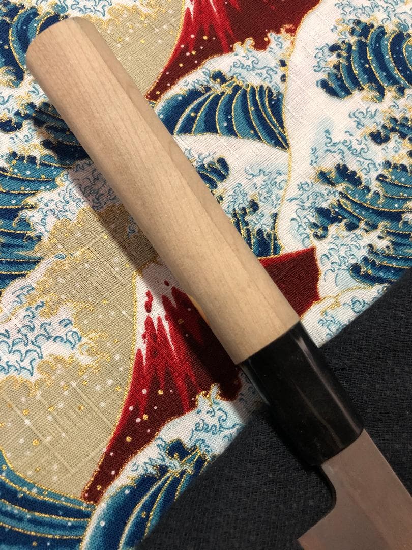 【研ぎ済み】白鋼・手打ち　堺章正　柳刃包丁　刺身包丁　和包丁　ナイフ　料理　釣り