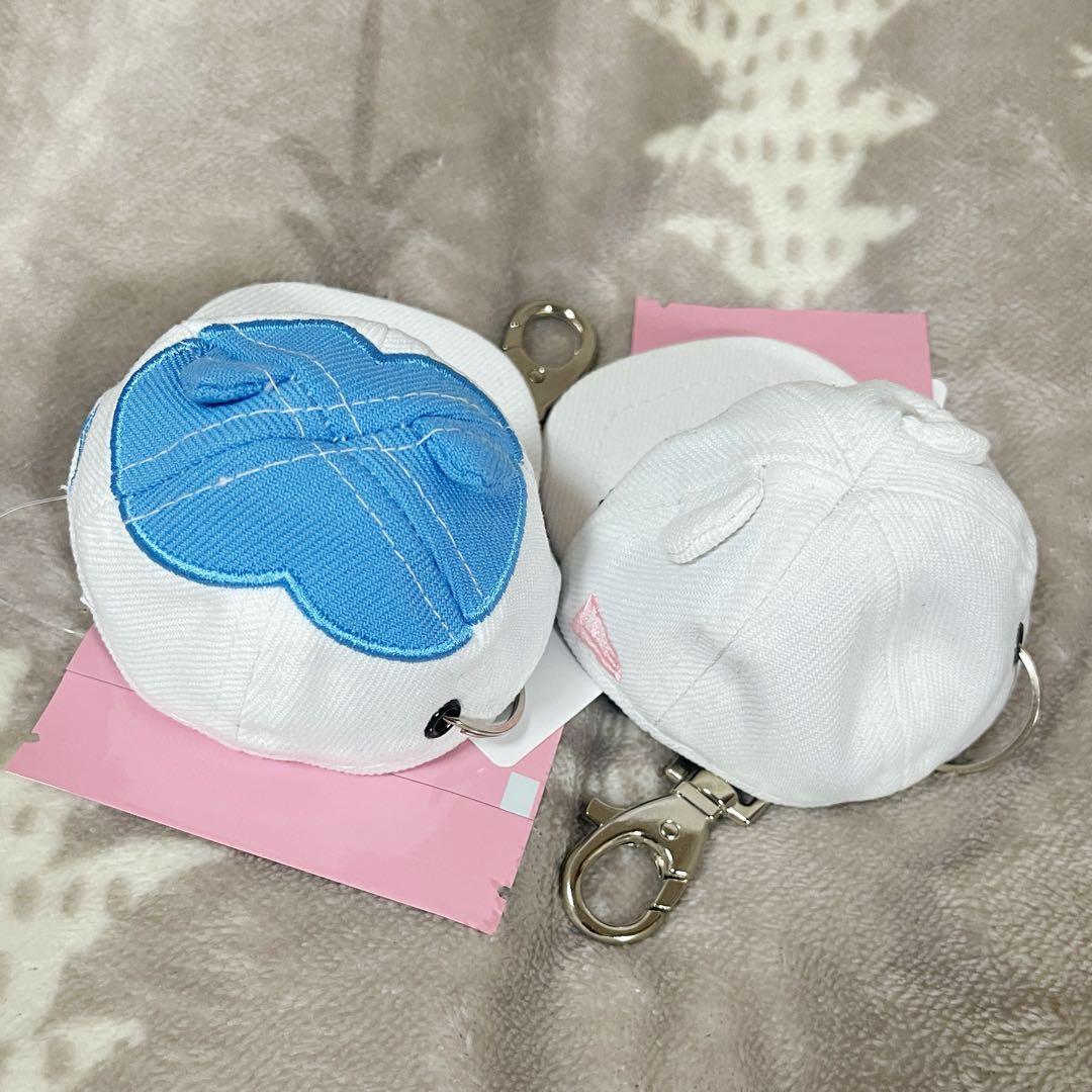 新品未使用ニューエラ ちいかわ キャップ型キーホルダー 2個　ステッカー付き