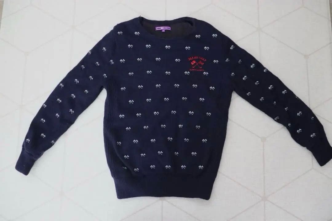 BEAMS GOLF ゴルフウェア2点セット セーター＋ポロシャツ メンズ