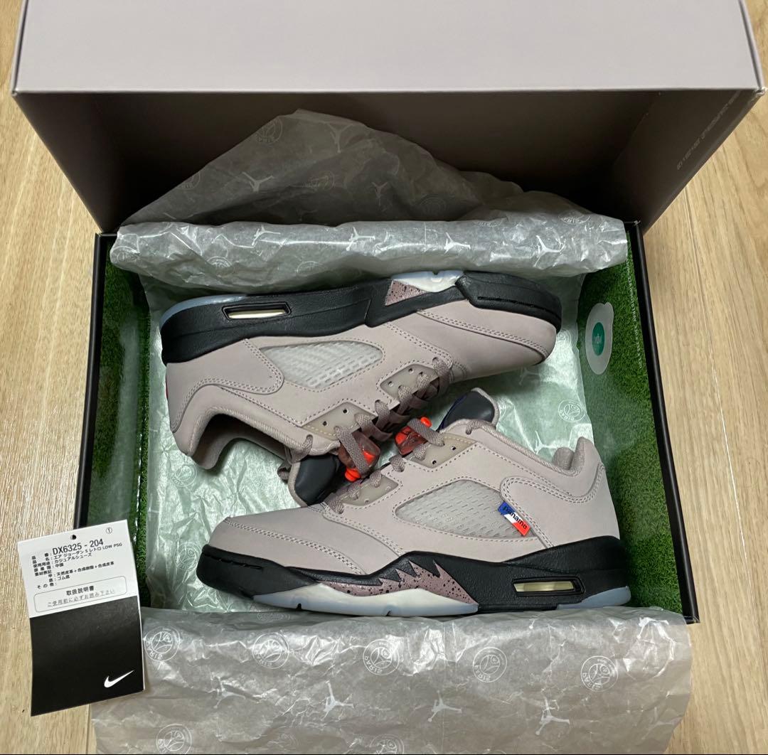 シューズ(男性用) NIKE JORDAN5 RETRO LOW PSG