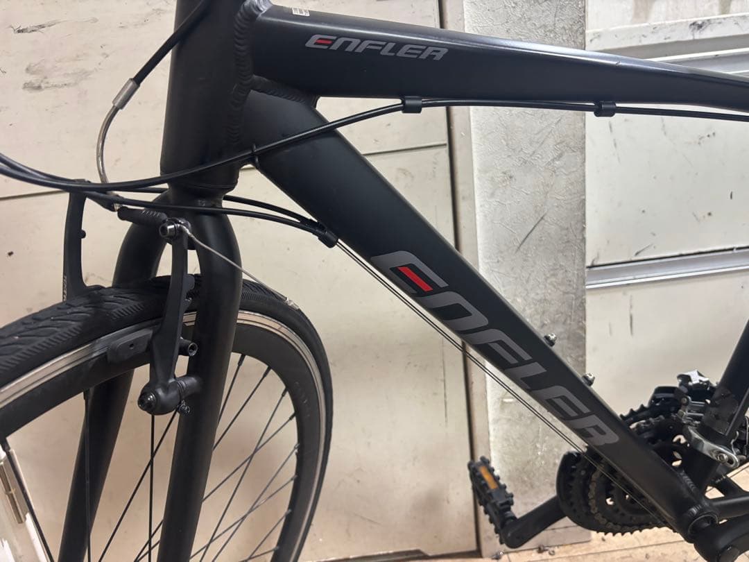ENFLER cycles japanクロスバイク 700Cマットブラック