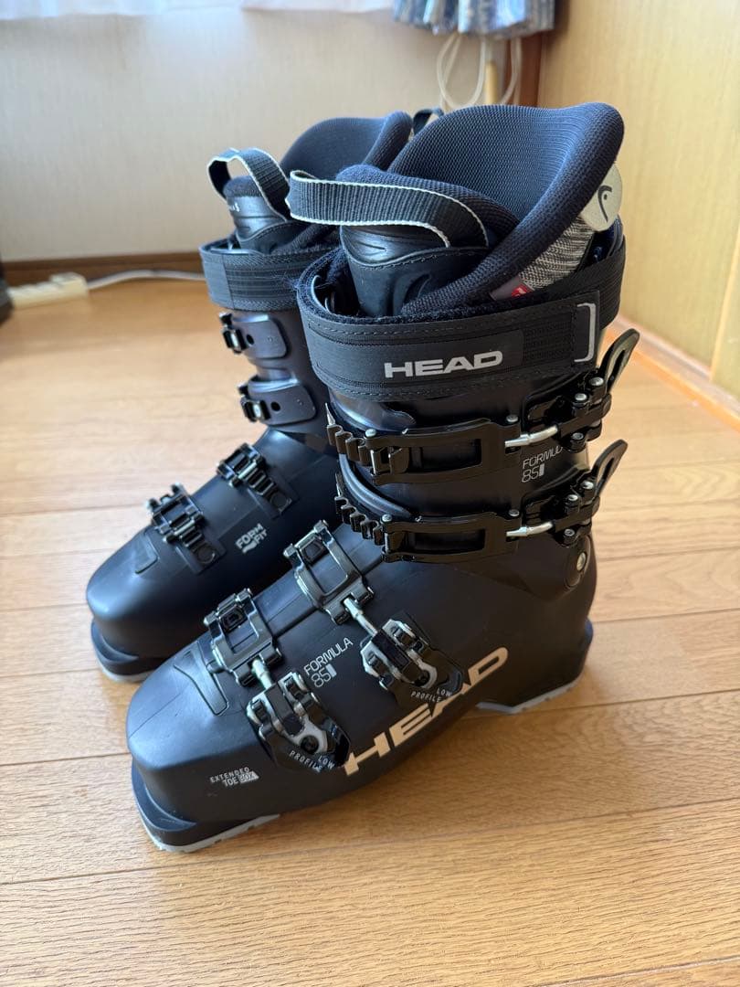 HEAD FORMULA85 スキー ブーツ ブラック　サイズ25/25.5