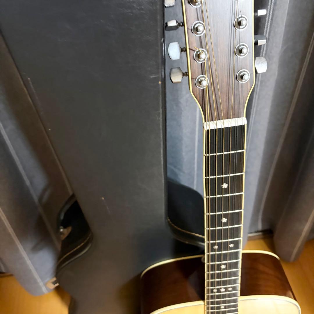 YAMAHA FG12-350 12弦 アコースティックギター ハードケース付き