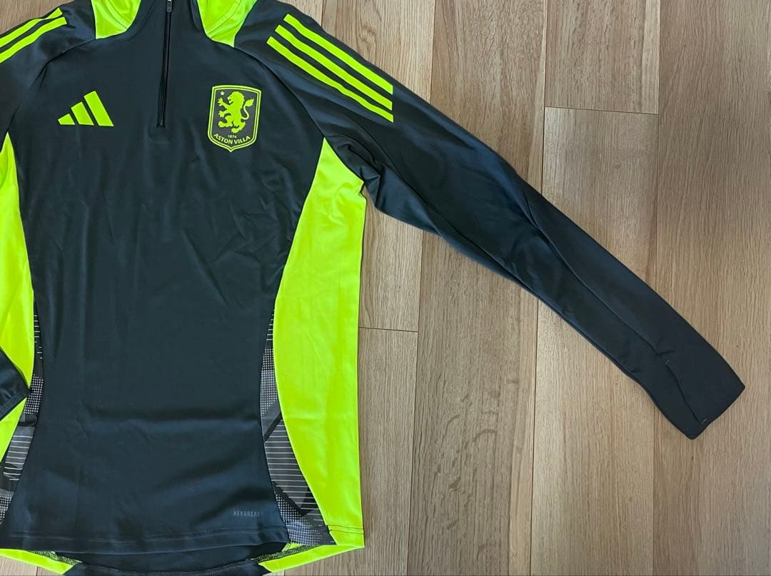 adidas アストンヴィラ　トレーニングトップ　ドリルトップ　新品　ジャージ