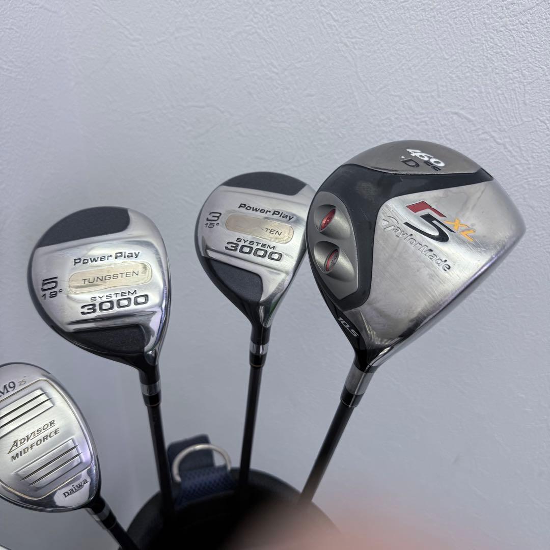 TaylorMade ゴルフクラブ フルセット メンズ