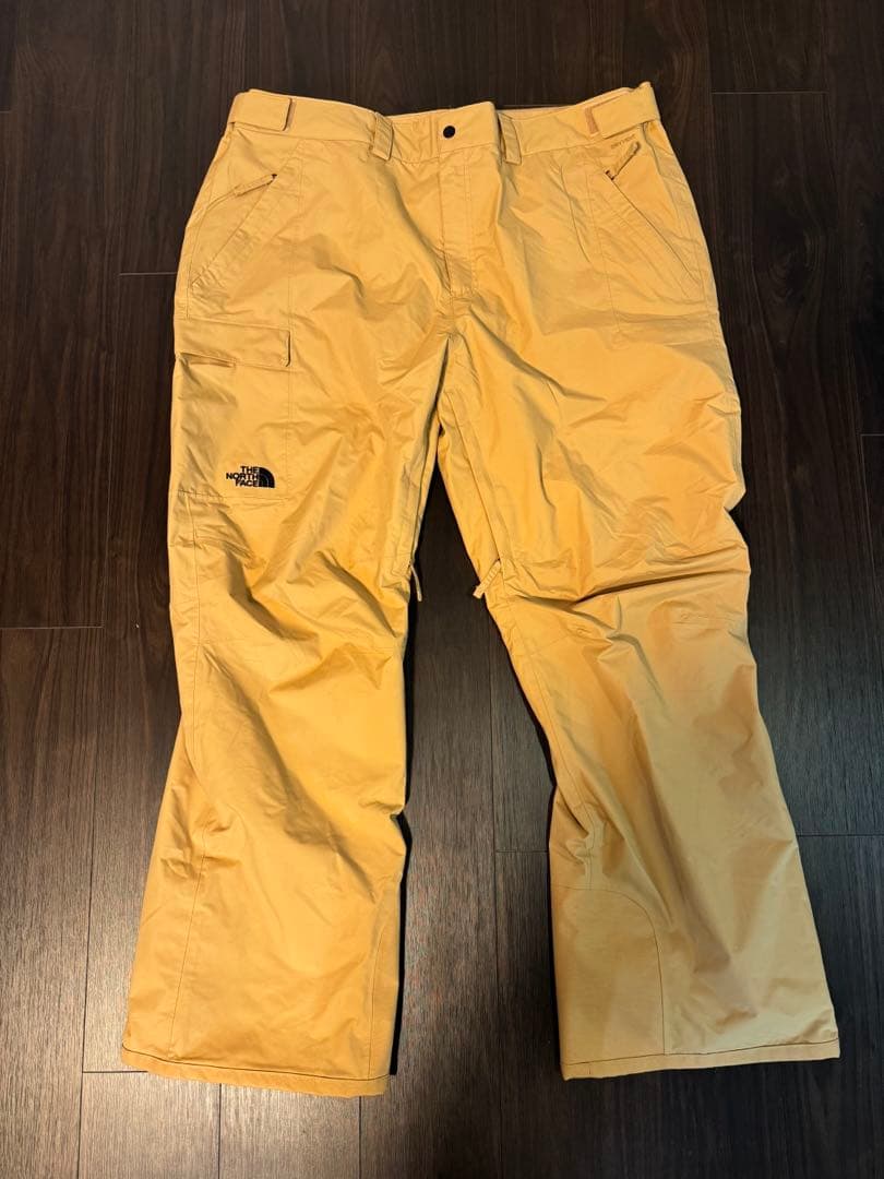 ノースフェイス スキーウェア上下　2XL 着用2回
