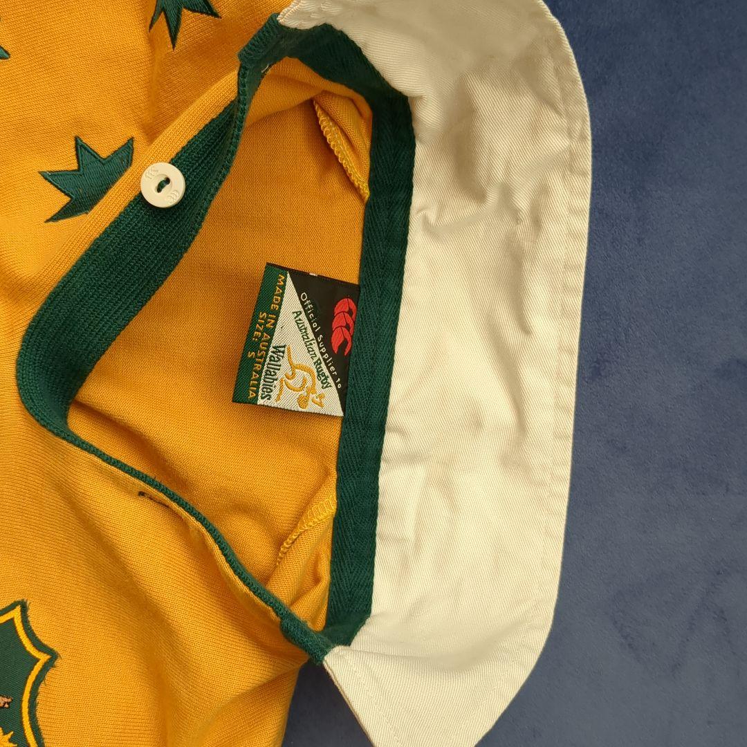 Wallabies ワラビーズ　ラガーシャツ イエロー 長袖　オーストラリア
