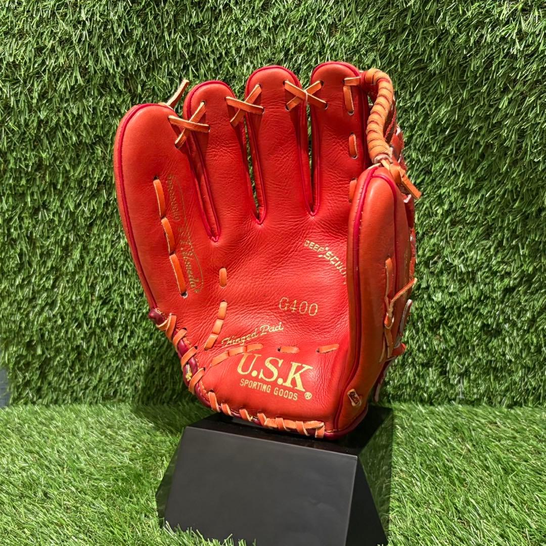 新品未使用　タグ付き野球グラブ　グローブ　一般軟式大人用　投手用　usk ウメダ
