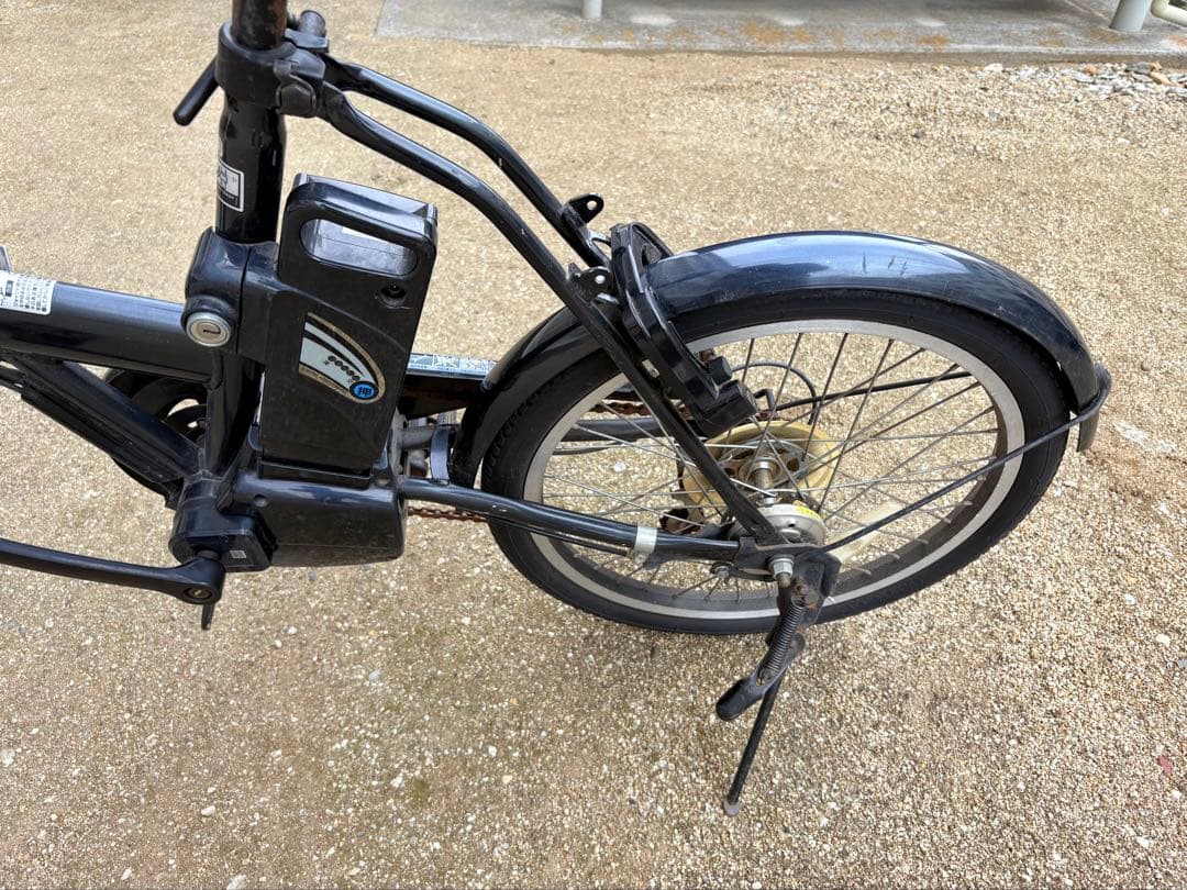 折りたたみ電動自転車【カゴ・充電機付き】 PELTECH ペルテック