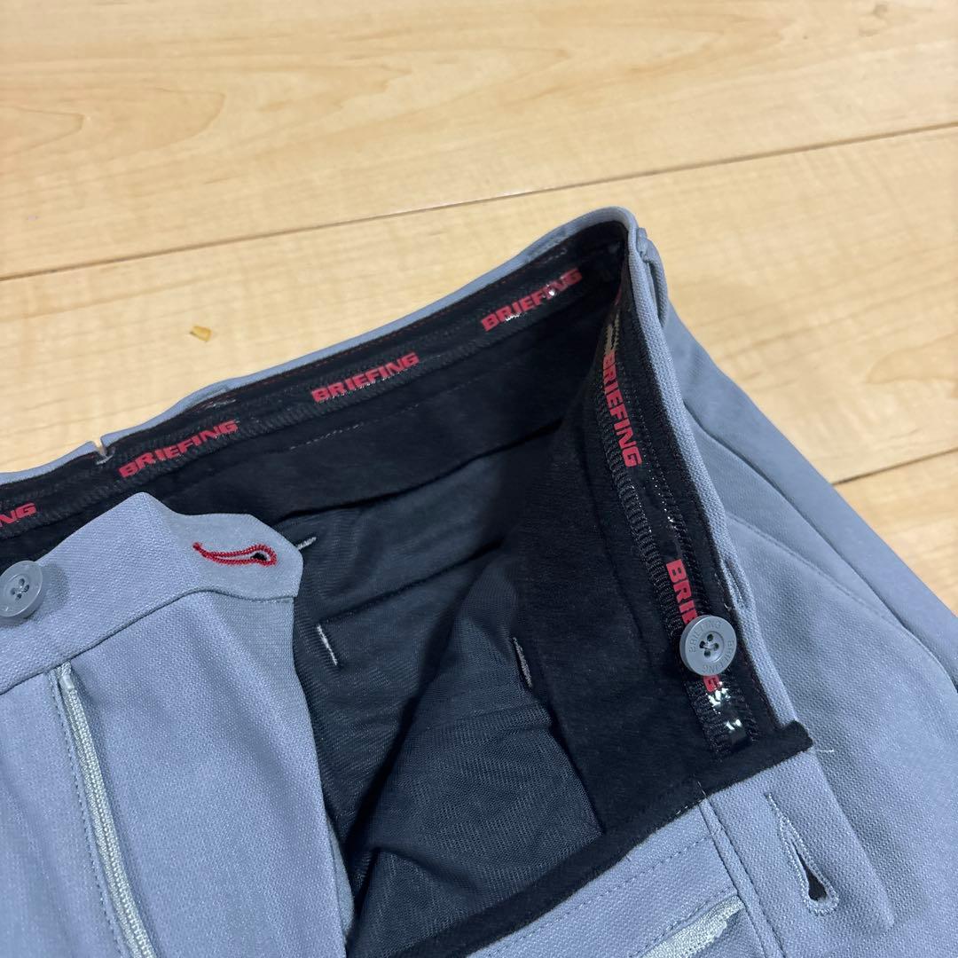 【美品】BRIEFING WARM BASIC PANTS M グレー メンズ