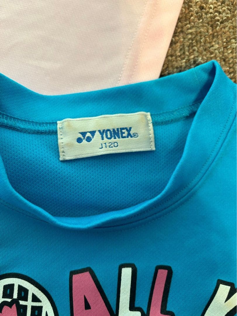 【キッズ ジュニア】120/130 バドミントンウェア セット売り YONEX
