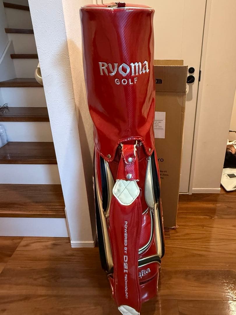 Ryoma Golf キャディバッグ レッド