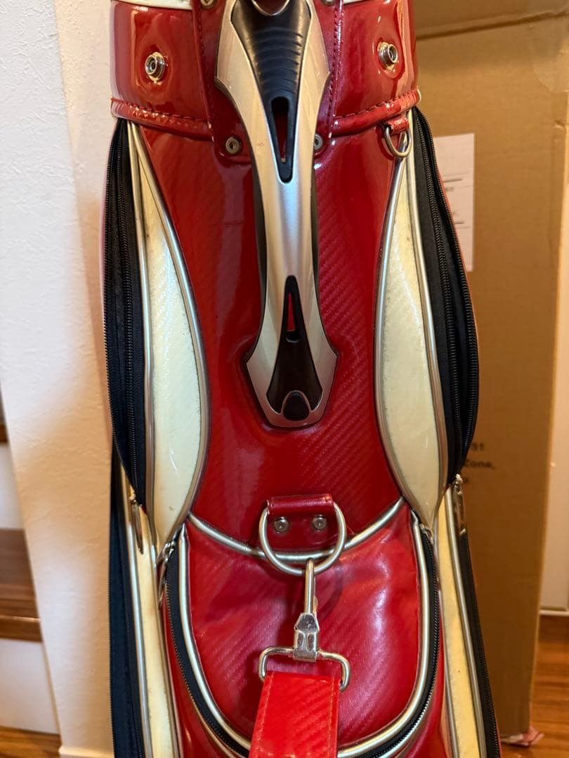 Ryoma Golf キャディバッグ レッド