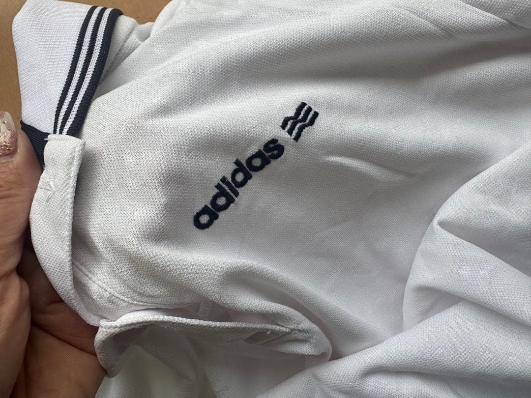 adidas Vネックベストとポロシャツセット