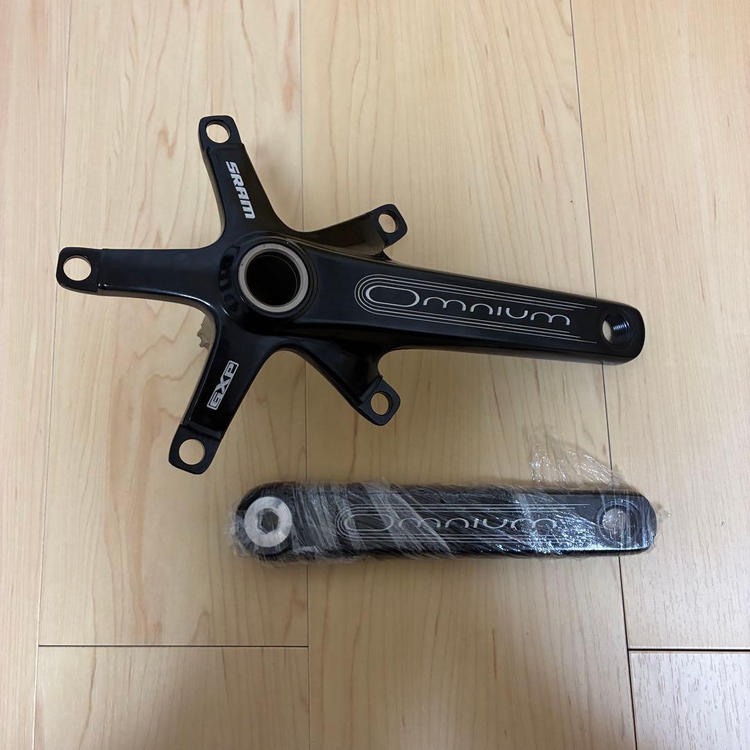 SRAM Omnium クランクセット ブラック
