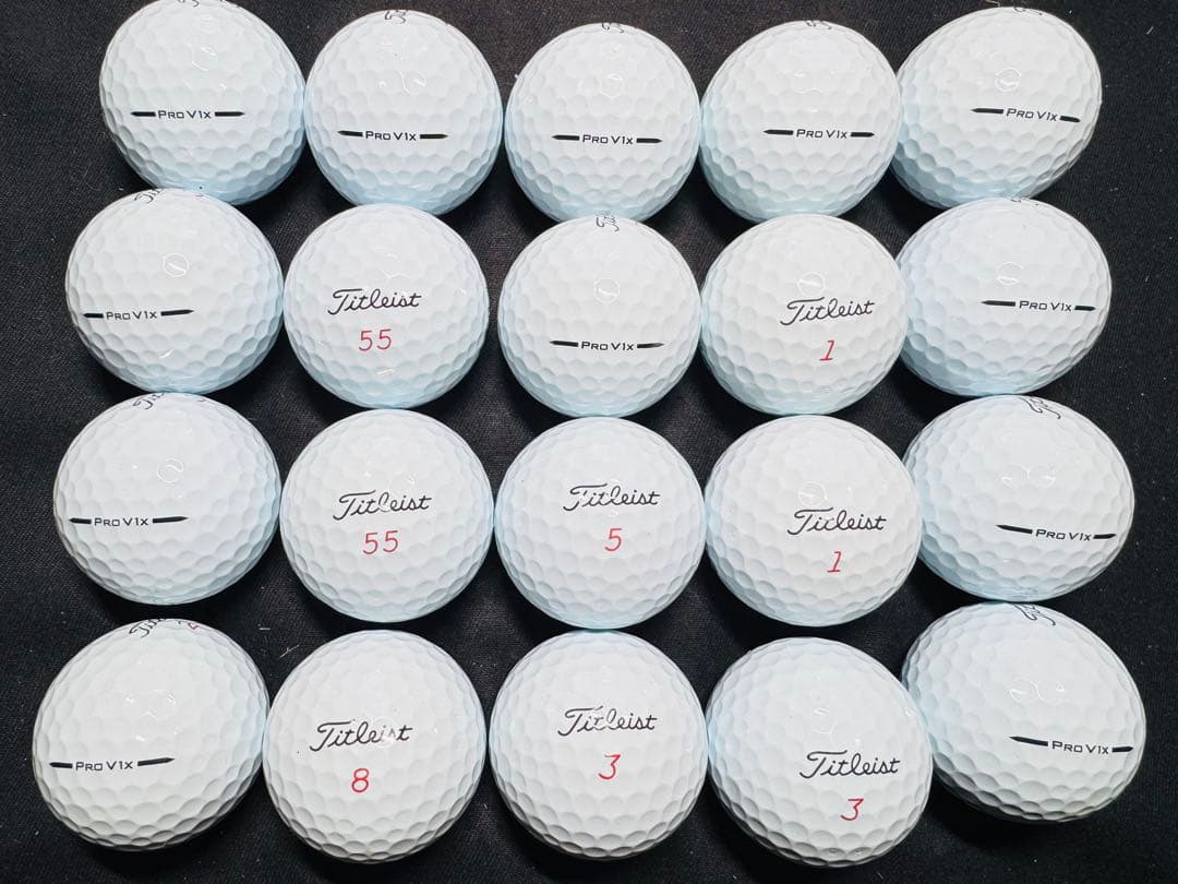 タイトリスト PRO V1X 2025年モデル 20個