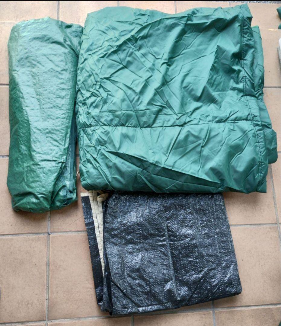 Coleman 別売りシートセット+グランドシート