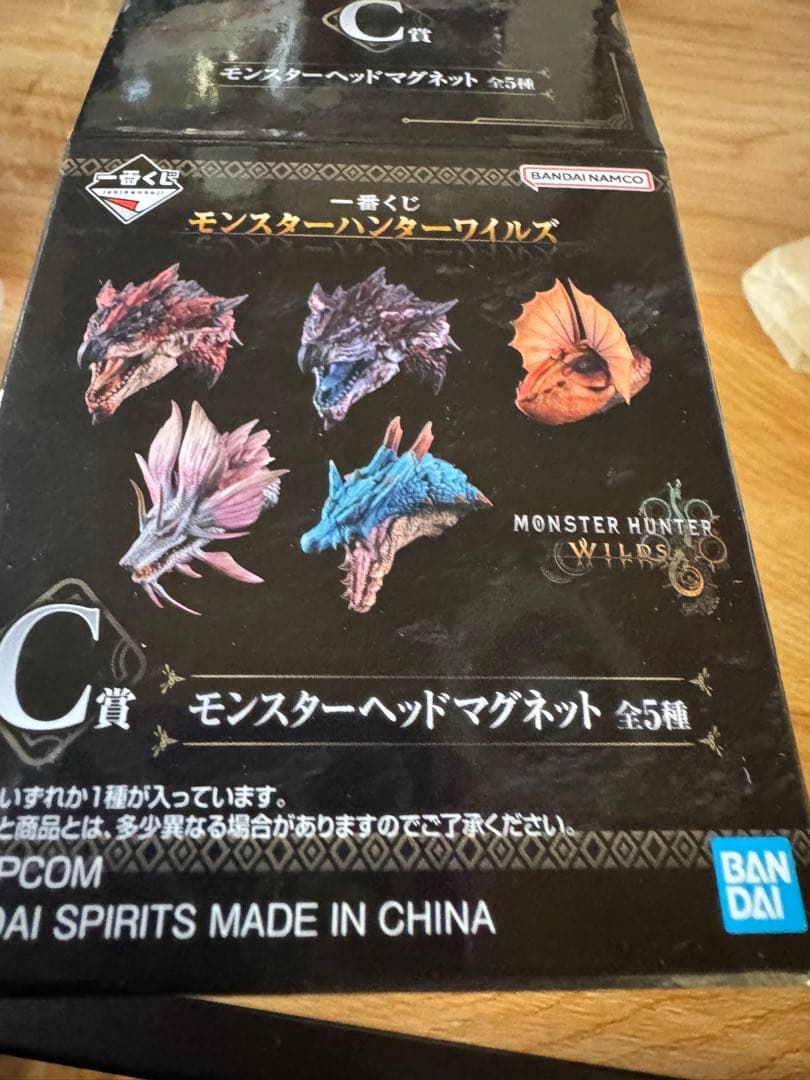 モンハン 一番くじ ラスワン+ヘッドマグネット