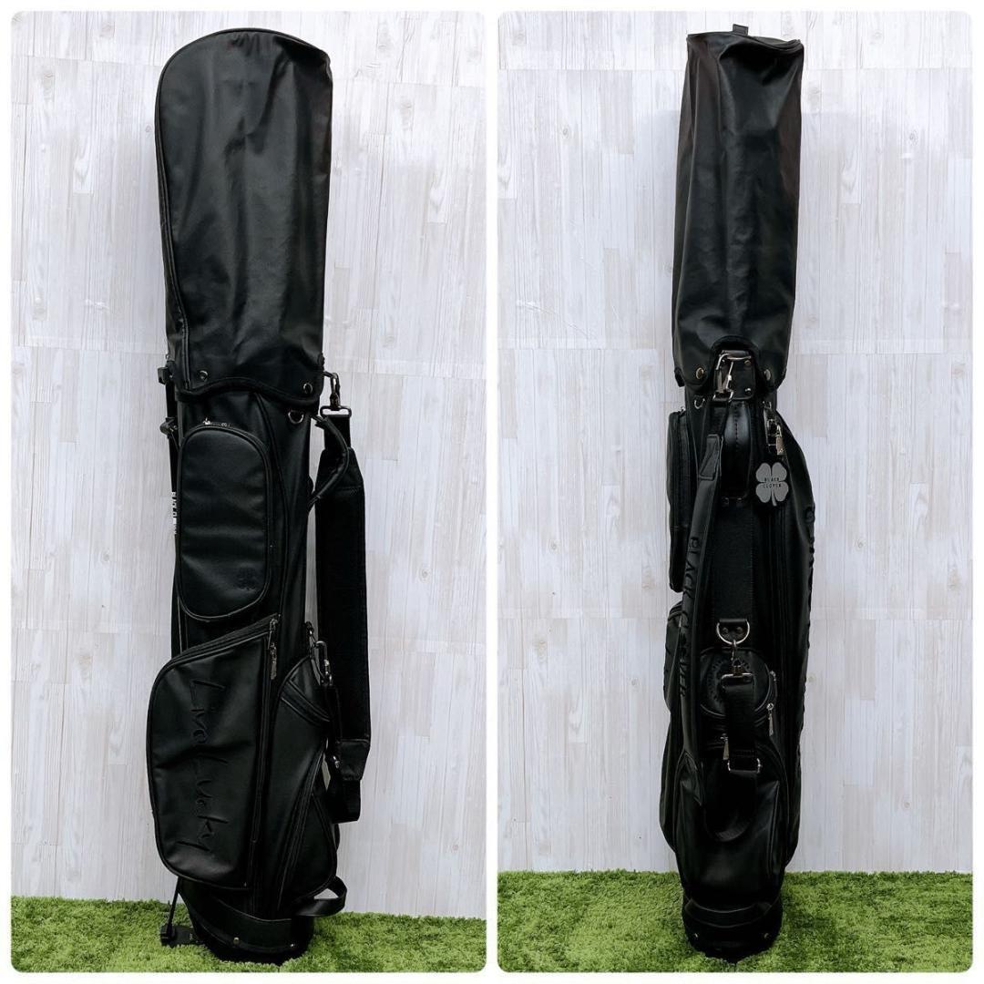 BLACK CLOVER ブラッククローバー スタンド キャディバッグ ブラック