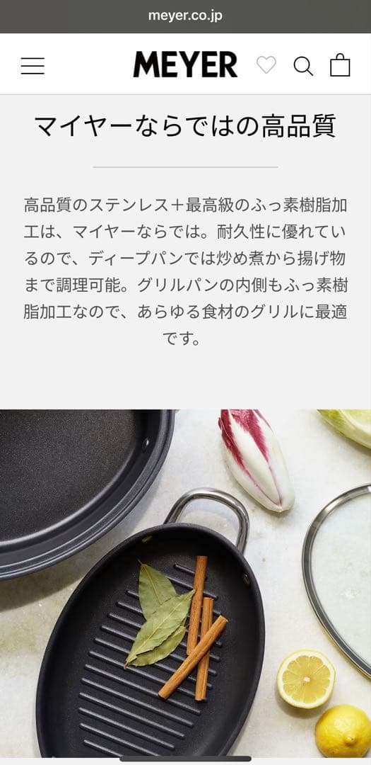【新品未使用】MEYER オールイン　ワン　オーバルパン